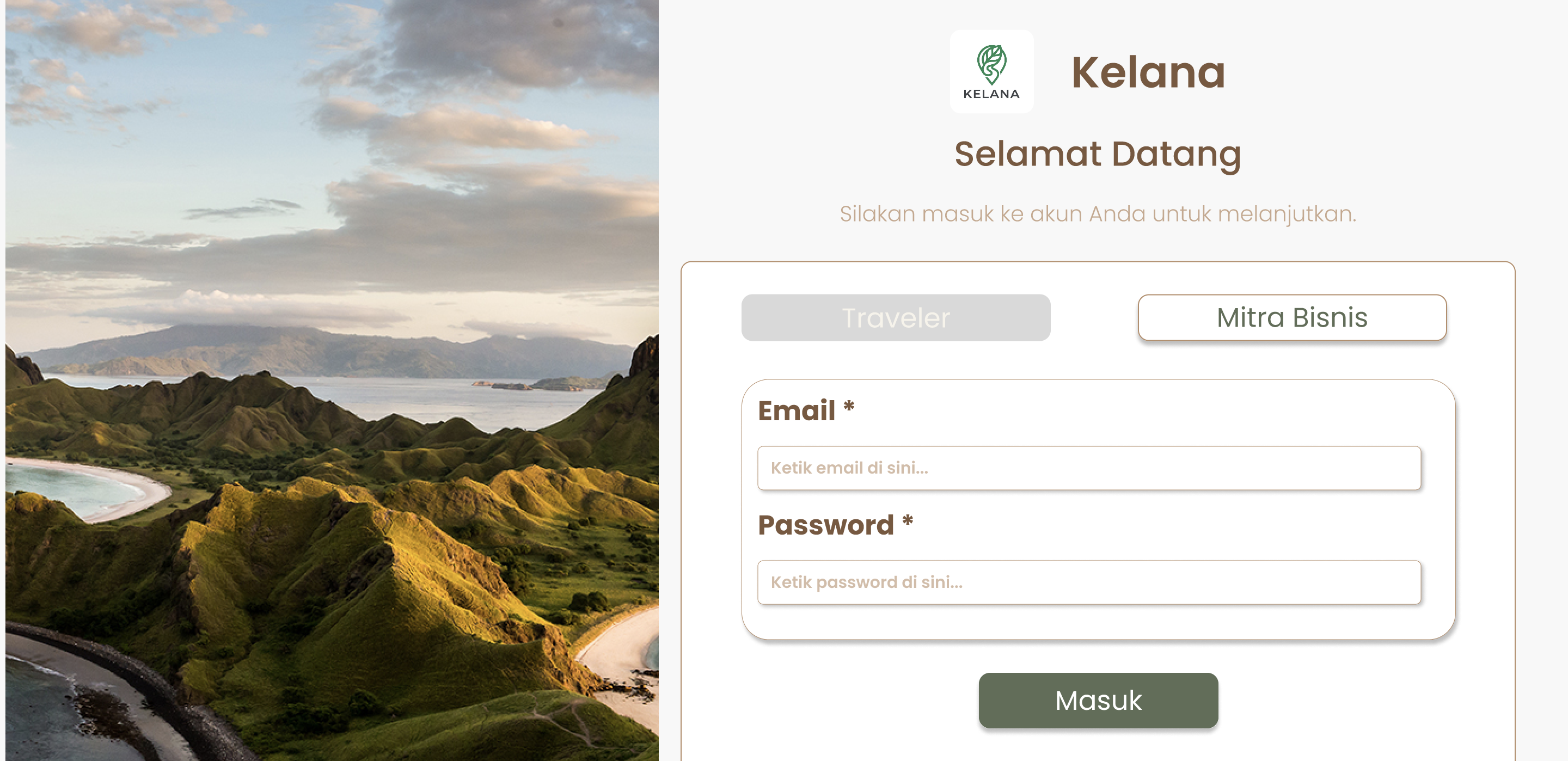 Preview project Kelana: UX Research & Mobile App Design